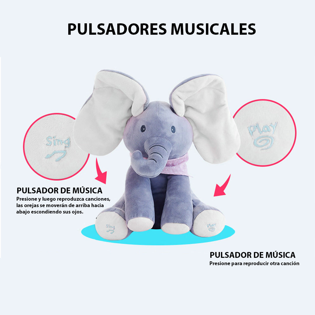 Elefante Musical Peekaboo