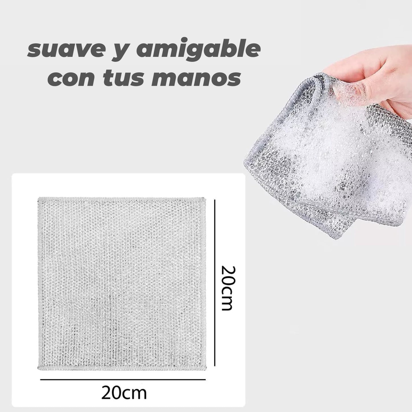 Paños Magicos de Alambre x10 unidades